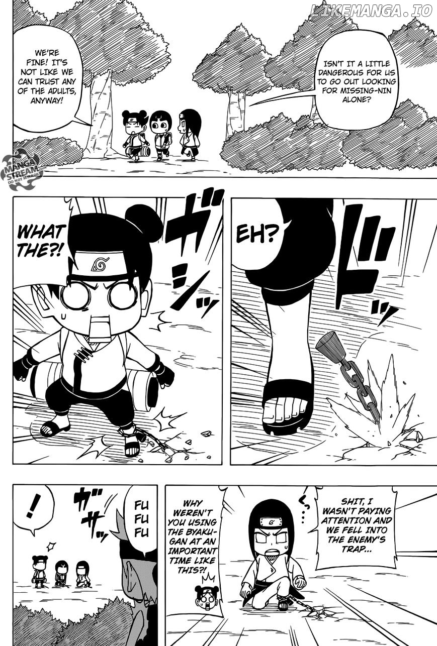 Rock Lee No Seishun Full-Power Ninden chapter 36 - page 19