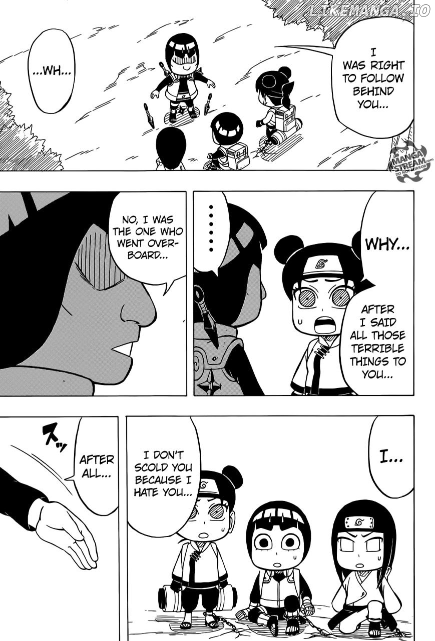 Rock Lee No Seishun Full-Power Ninden chapter 36 - page 22