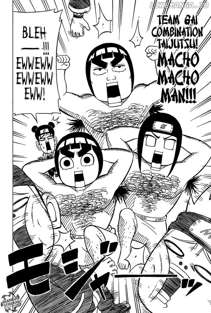 Rock Lee No Seishun Full-Power Ninden chapter 36 - page 25