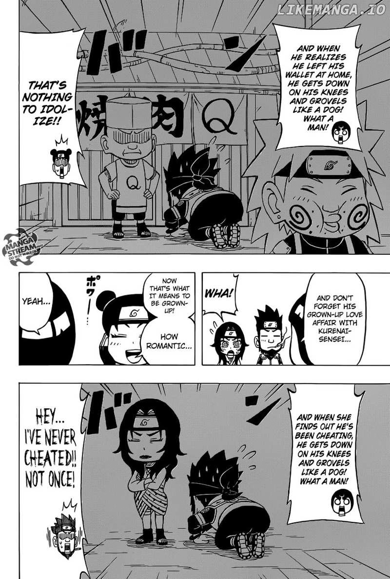 Rock Lee No Seishun Full-Power Ninden chapter 36 - page 9