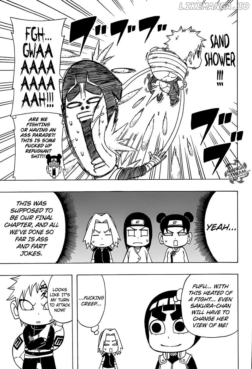 Rock Lee No Seishun Full-Power Ninden chapter 39 - page 14