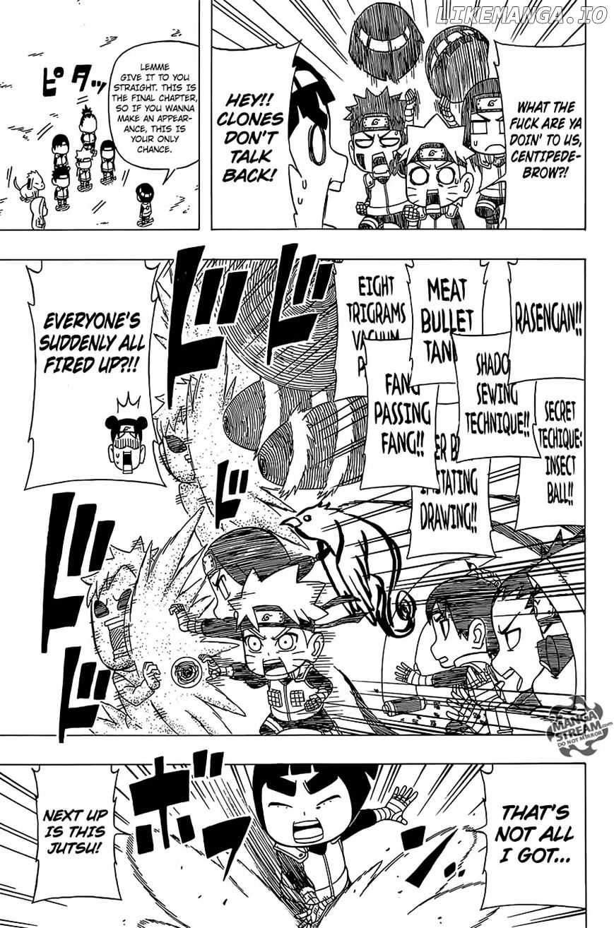 Rock Lee No Seishun Full-Power Ninden chapter 39 - page 16