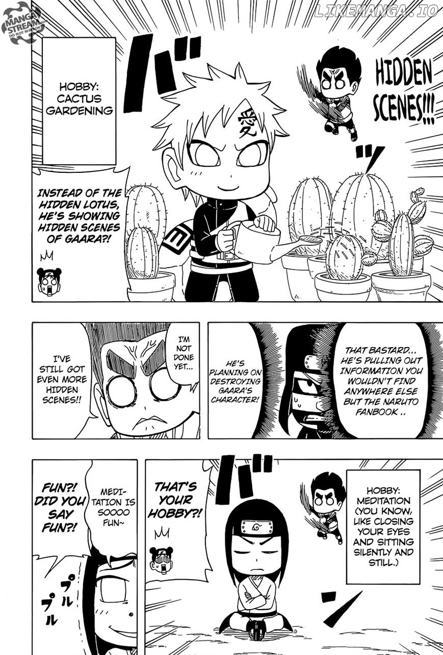 Rock Lee No Seishun Full-Power Ninden chapter 39 - page 19