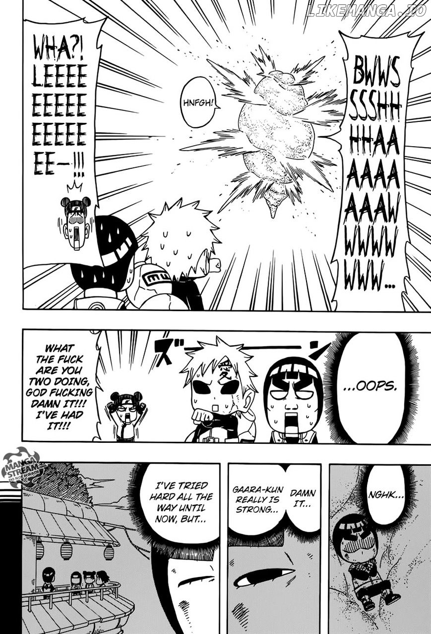 Rock Lee No Seishun Full-Power Ninden chapter 39 - page 23