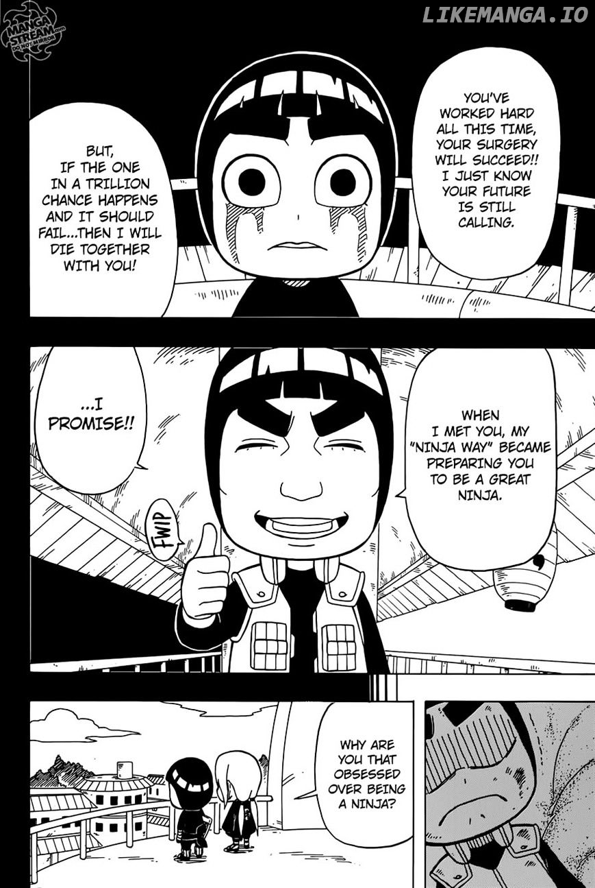 Rock Lee No Seishun Full-Power Ninden chapter 39 - page 27