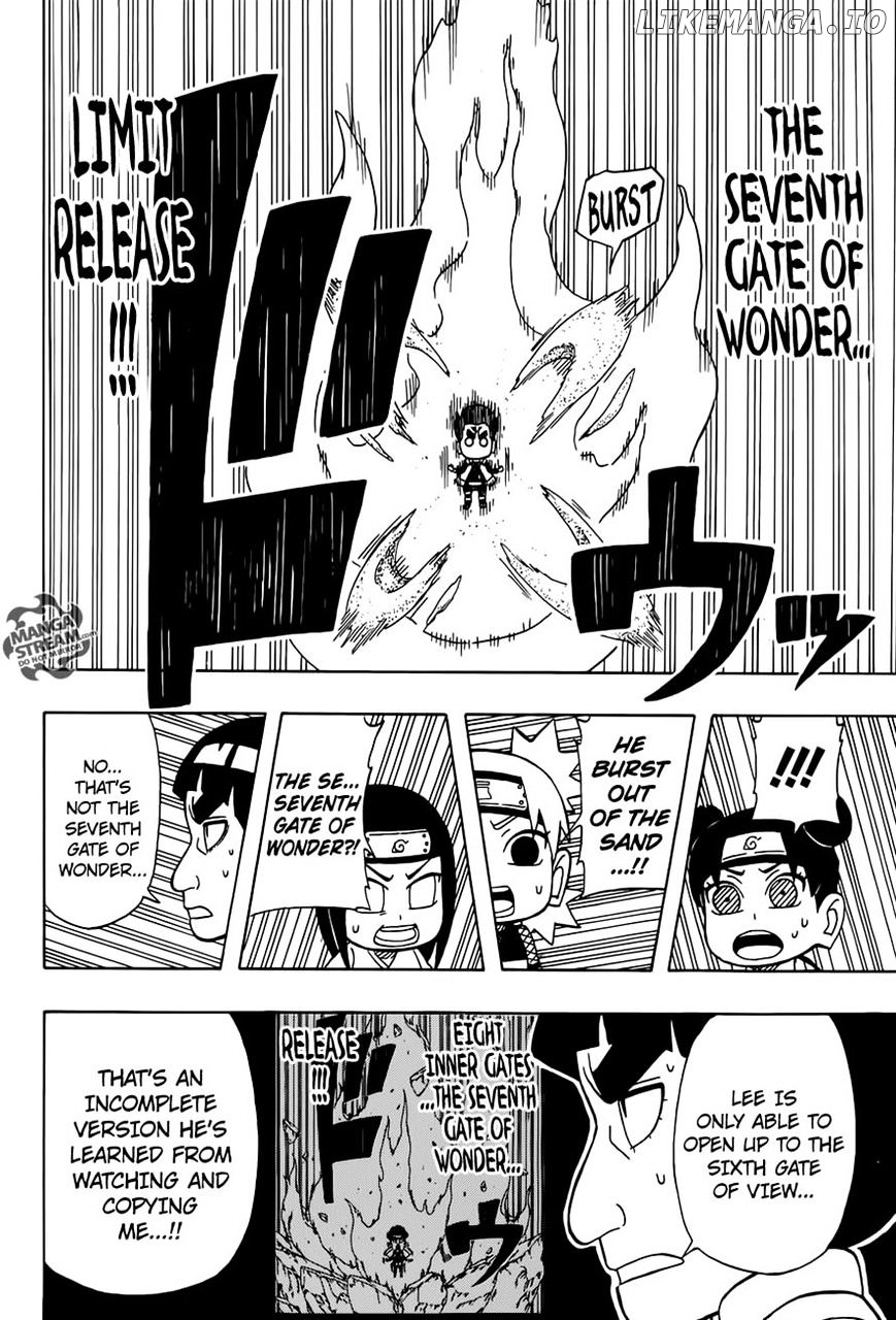 Rock Lee No Seishun Full-Power Ninden chapter 39 - page 29