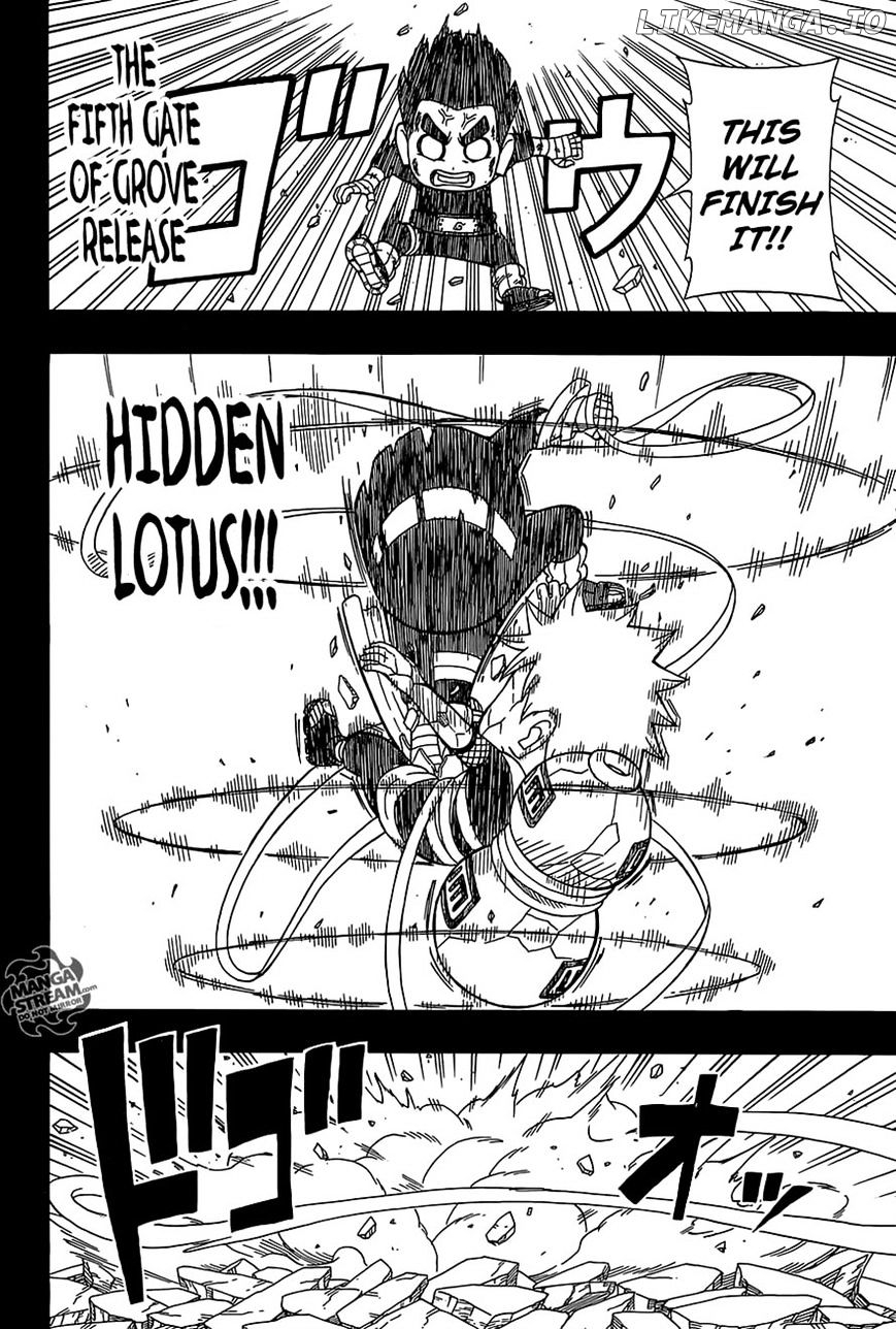Rock Lee No Seishun Full-Power Ninden chapter 39 - page 5