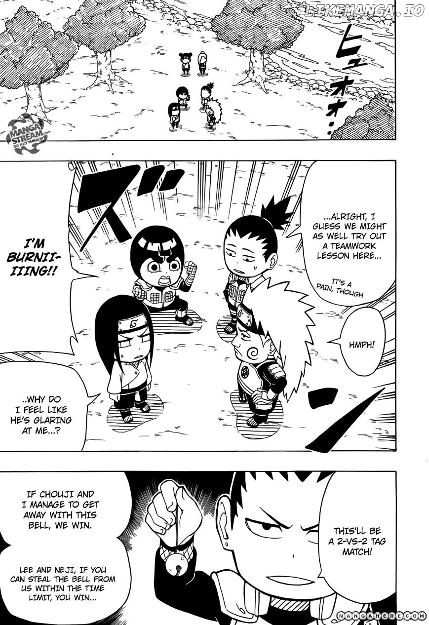 Rock Lee No Seishun Full-Power Ninden chapter 10 - page 12