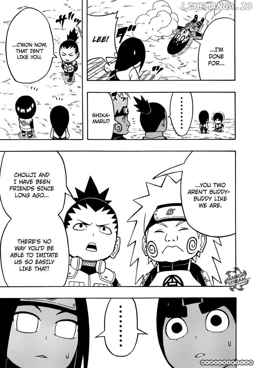 Rock Lee No Seishun Full-Power Ninden chapter 10 - page 20