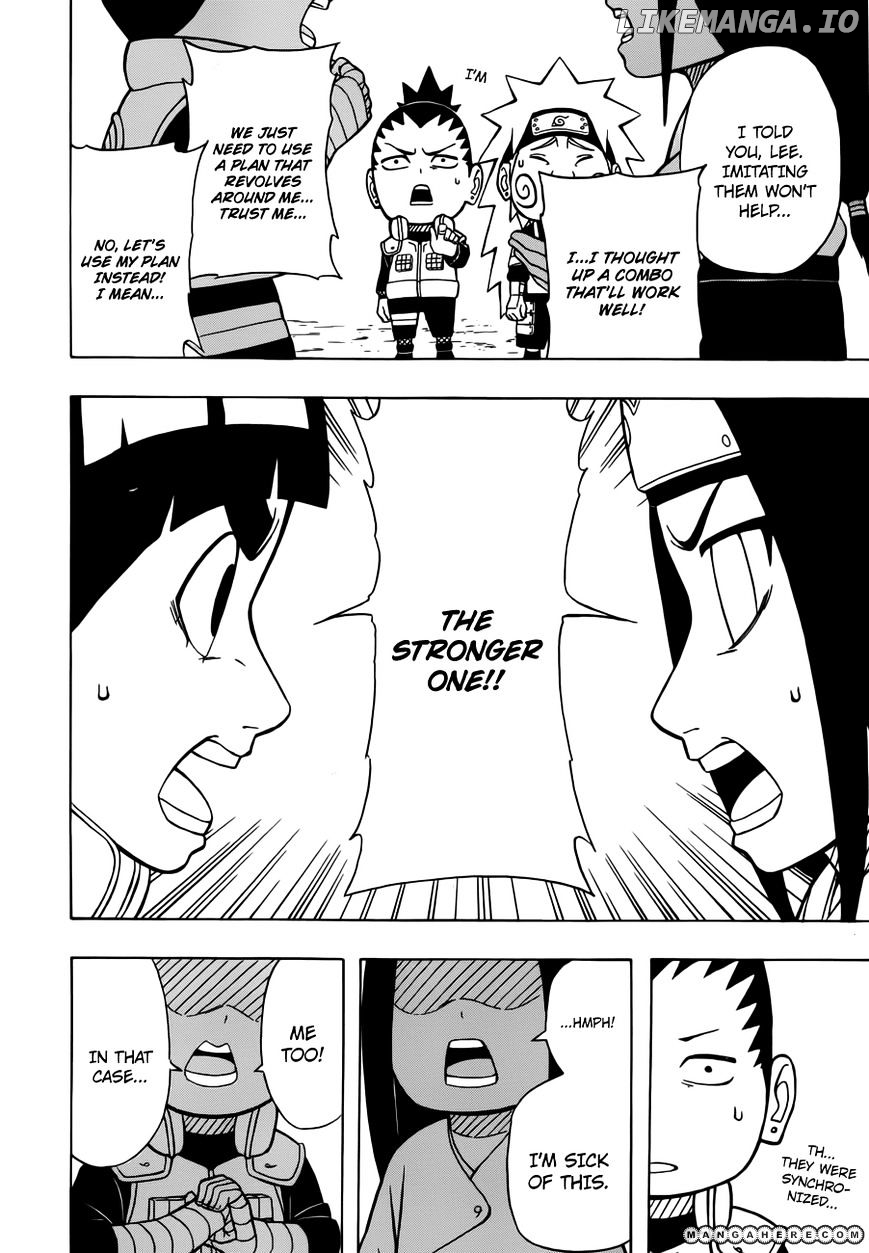 Rock Lee No Seishun Full-Power Ninden chapter 10 - page 21