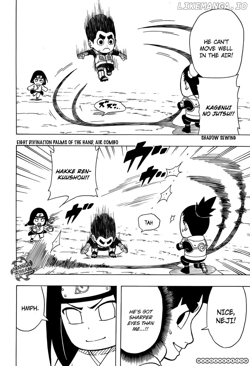 Rock Lee No Seishun Full-Power Ninden chapter 10 - page 23