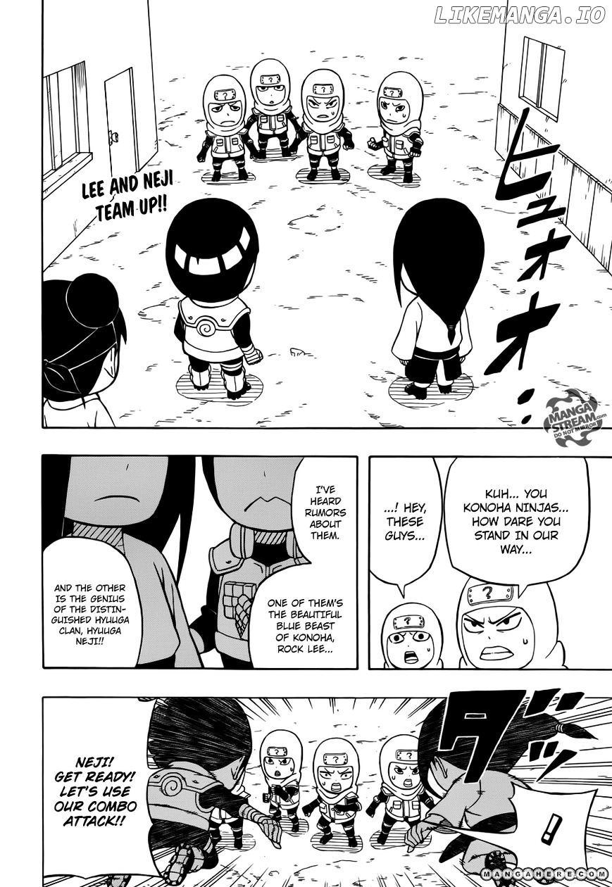 Rock Lee No Seishun Full-Power Ninden chapter 10 - page 3