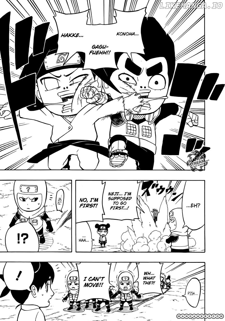 Rock Lee No Seishun Full-Power Ninden chapter 10 - page 4