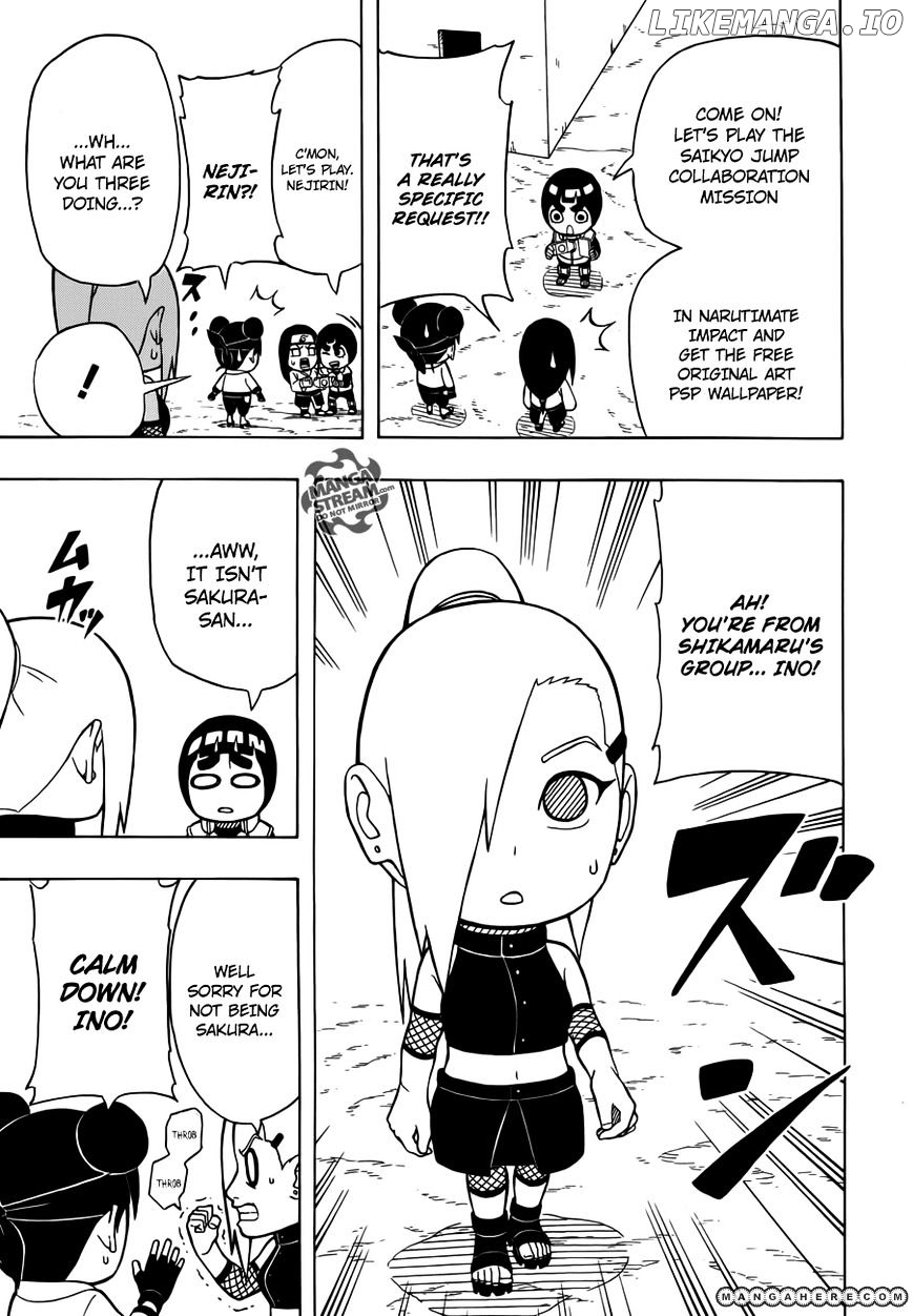 Rock Lee No Seishun Full-Power Ninden chapter 10 - page 8