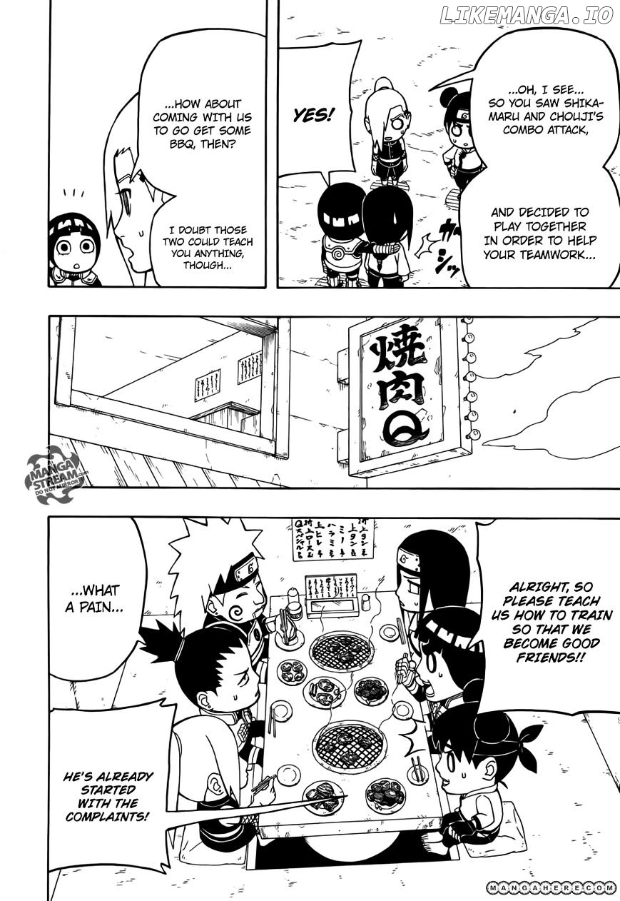 Rock Lee No Seishun Full-Power Ninden chapter 10 - page 9