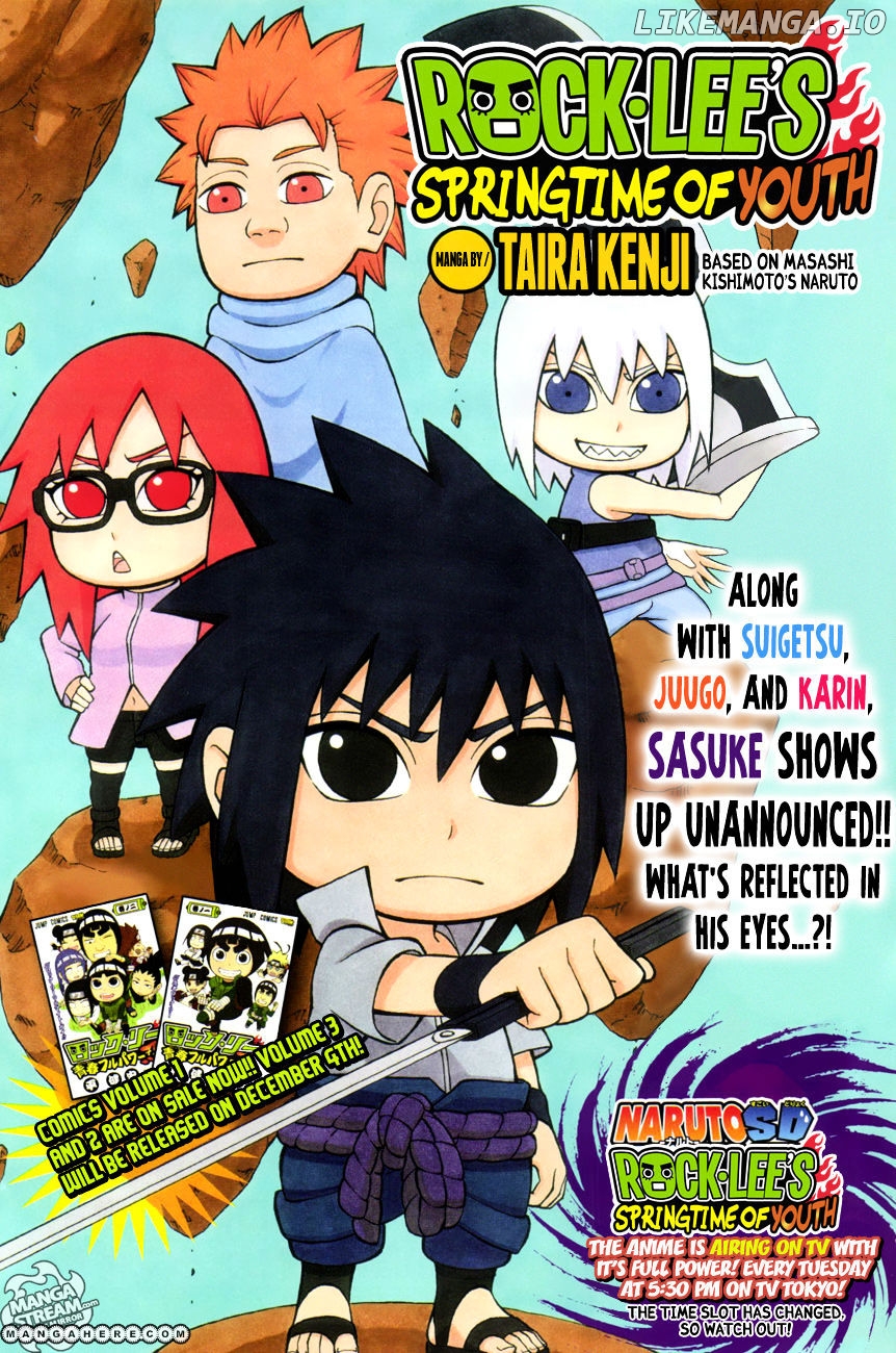 Rock Lee No Seishun Full-Power Ninden chapter 19 - page 1