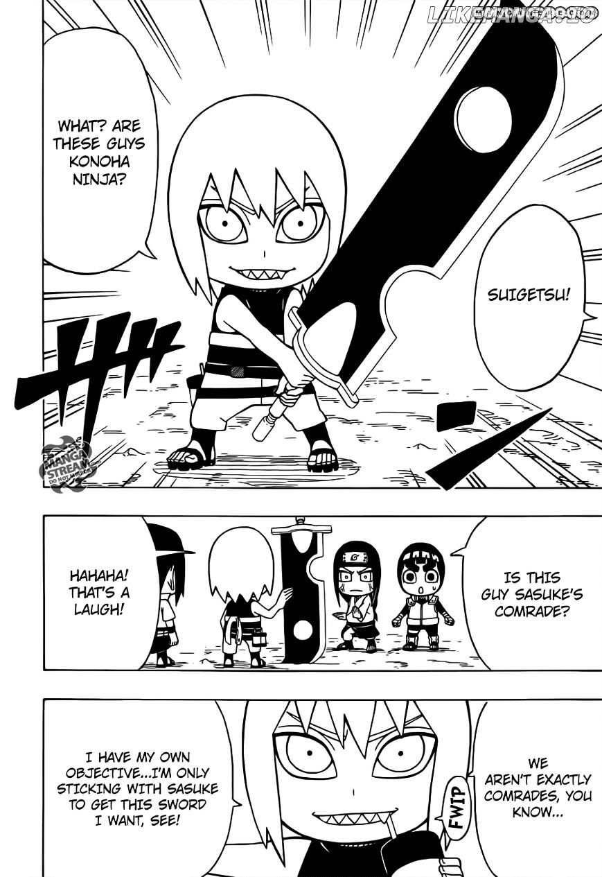 Rock Lee No Seishun Full-Power Ninden chapter 19 - page 10