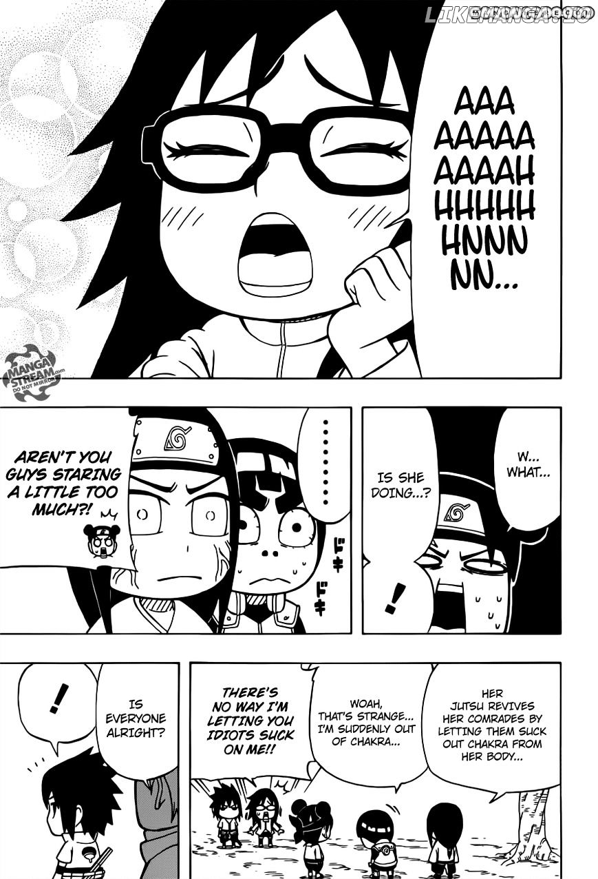 Rock Lee No Seishun Full-Power Ninden chapter 19 - page 15