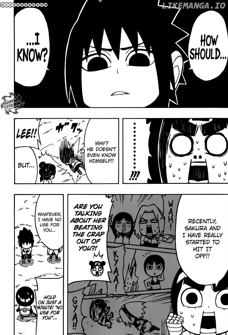 Rock Lee No Seishun Full-Power Ninden chapter 19 - page 20