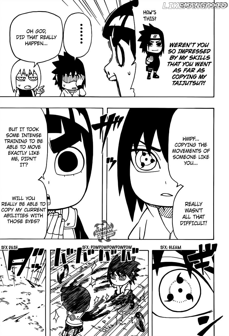 Rock Lee No Seishun Full-Power Ninden chapter 19 - page 21