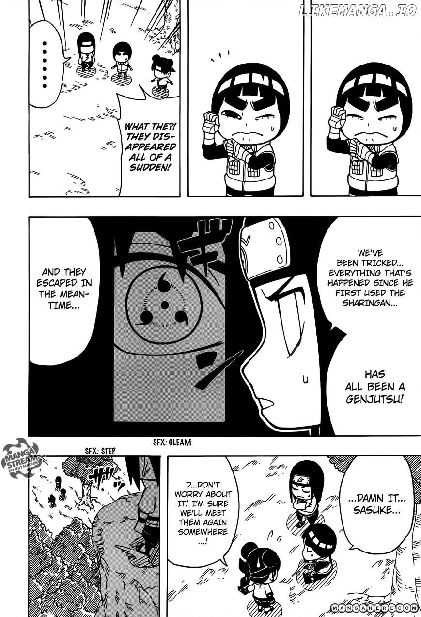 Rock Lee No Seishun Full-Power Ninden chapter 19 - page 25