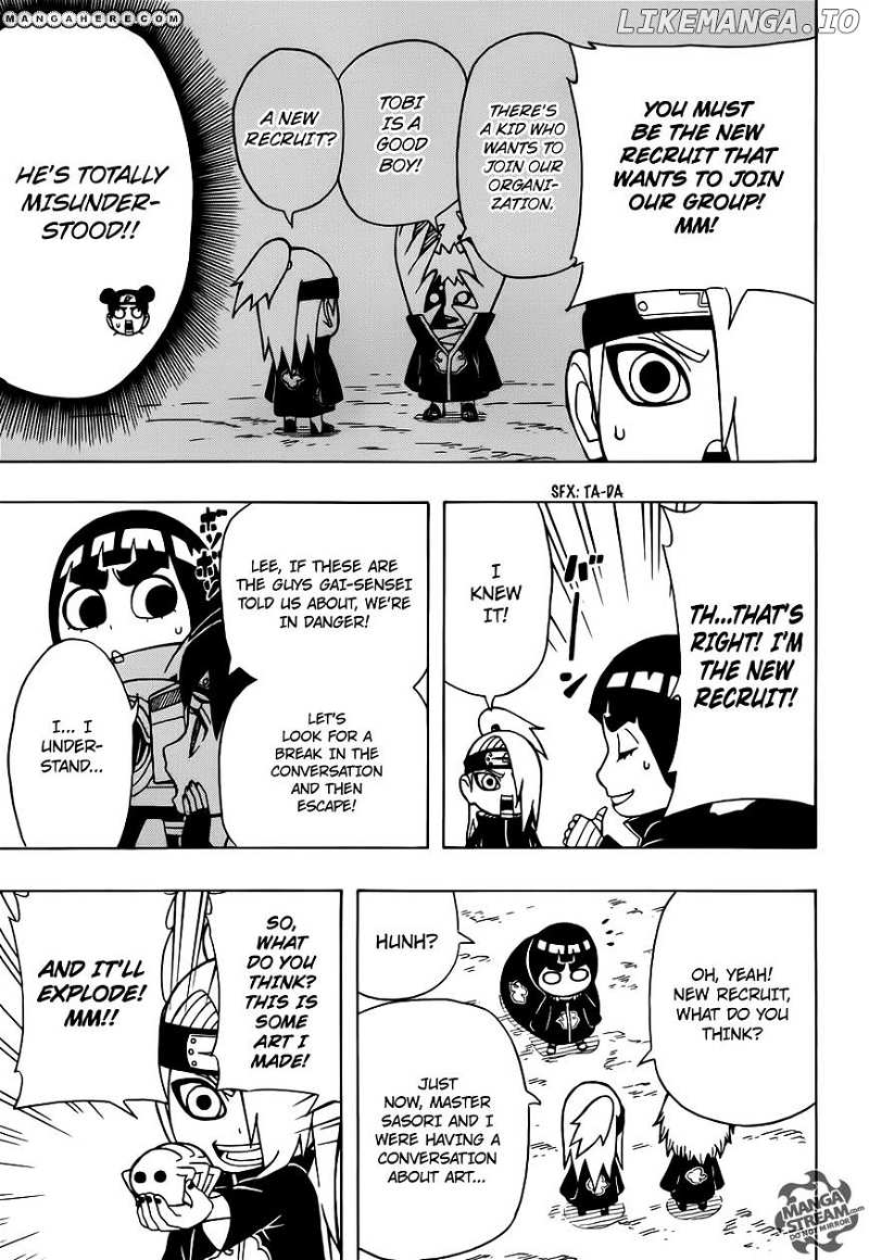 Rock Lee No Seishun Full-Power Ninden chapter 16 - page 12
