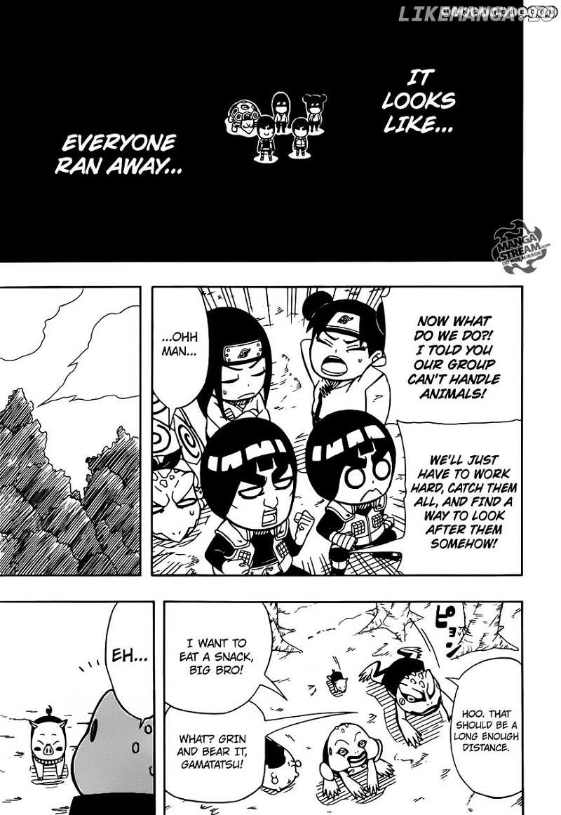 Rock Lee No Seishun Full-Power Ninden chapter 14 - page 12