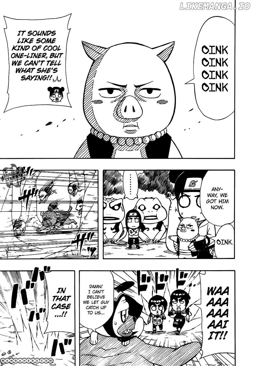 Rock Lee No Seishun Full-Power Ninden chapter 14 - page 16