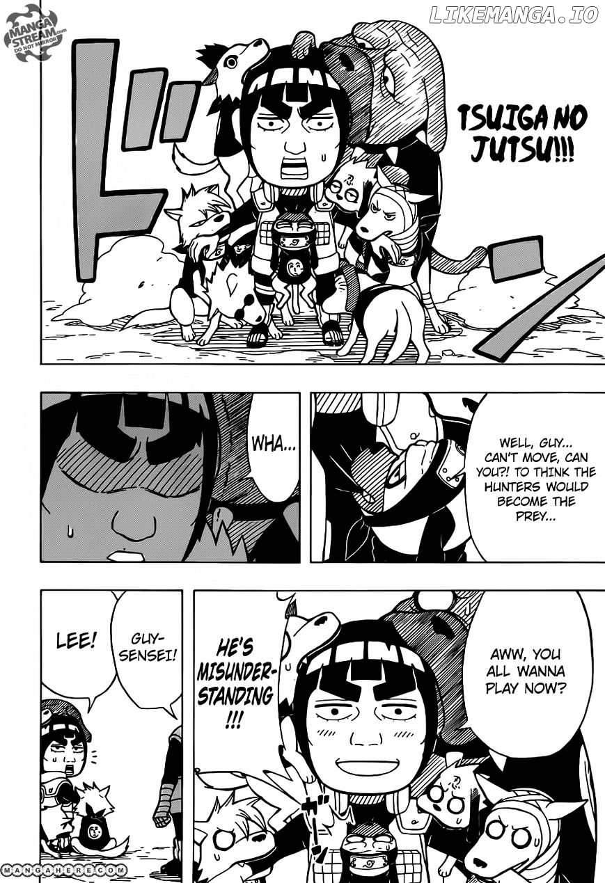 Rock Lee No Seishun Full-Power Ninden chapter 14 - page 17