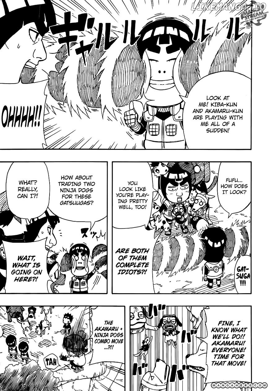 Rock Lee No Seishun Full-Power Ninden chapter 14 - page 18