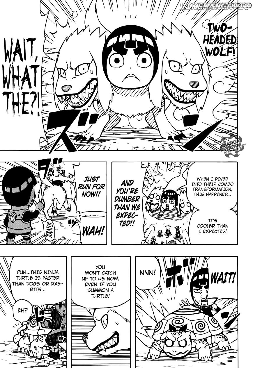 Rock Lee No Seishun Full-Power Ninden chapter 14 - page 20