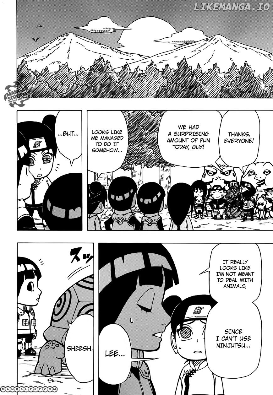 Rock Lee No Seishun Full-Power Ninden chapter 14 - page 22