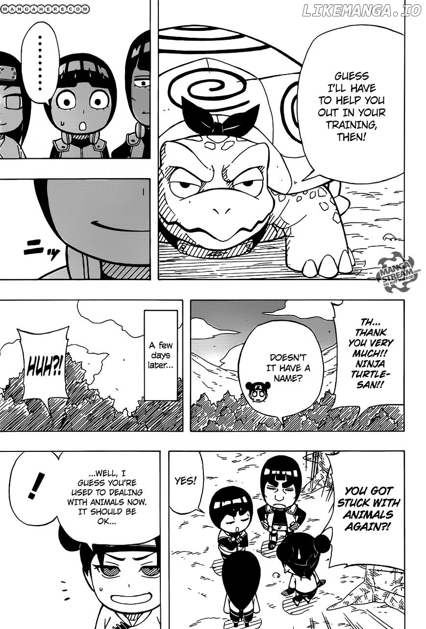 Rock Lee No Seishun Full-Power Ninden chapter 14 - page 23