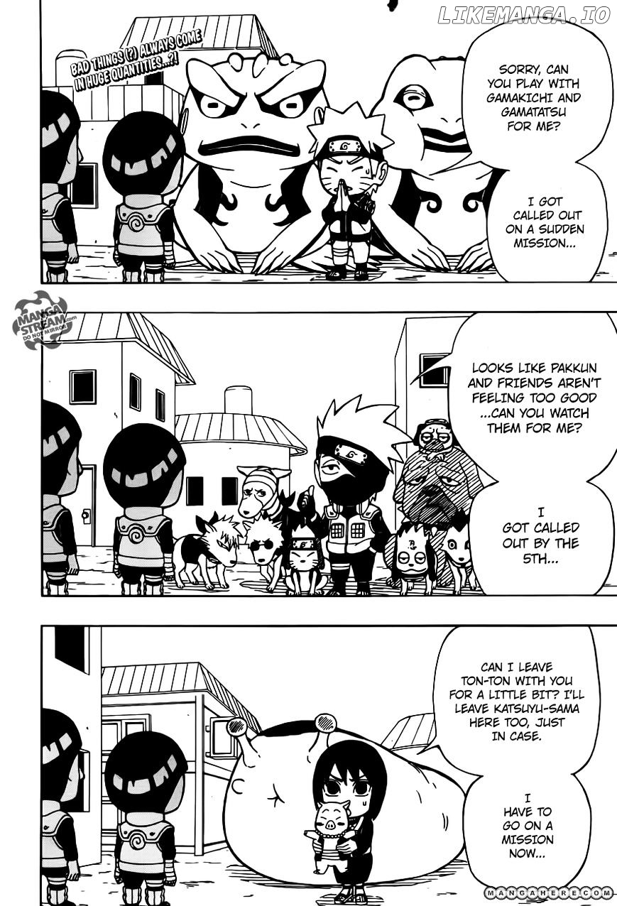 Rock Lee No Seishun Full-Power Ninden chapter 14 - page 3