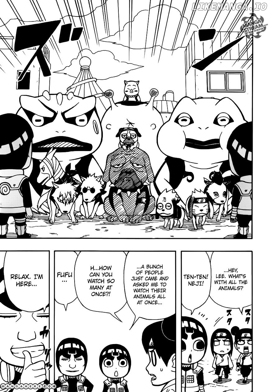 Rock Lee No Seishun Full-Power Ninden chapter 14 - page 4