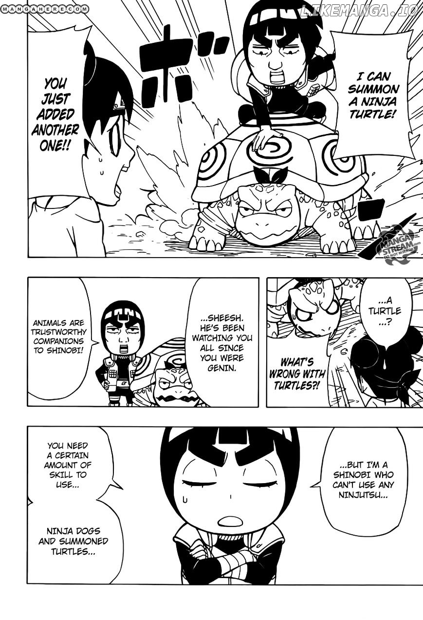 Rock Lee No Seishun Full-Power Ninden chapter 14 - page 5