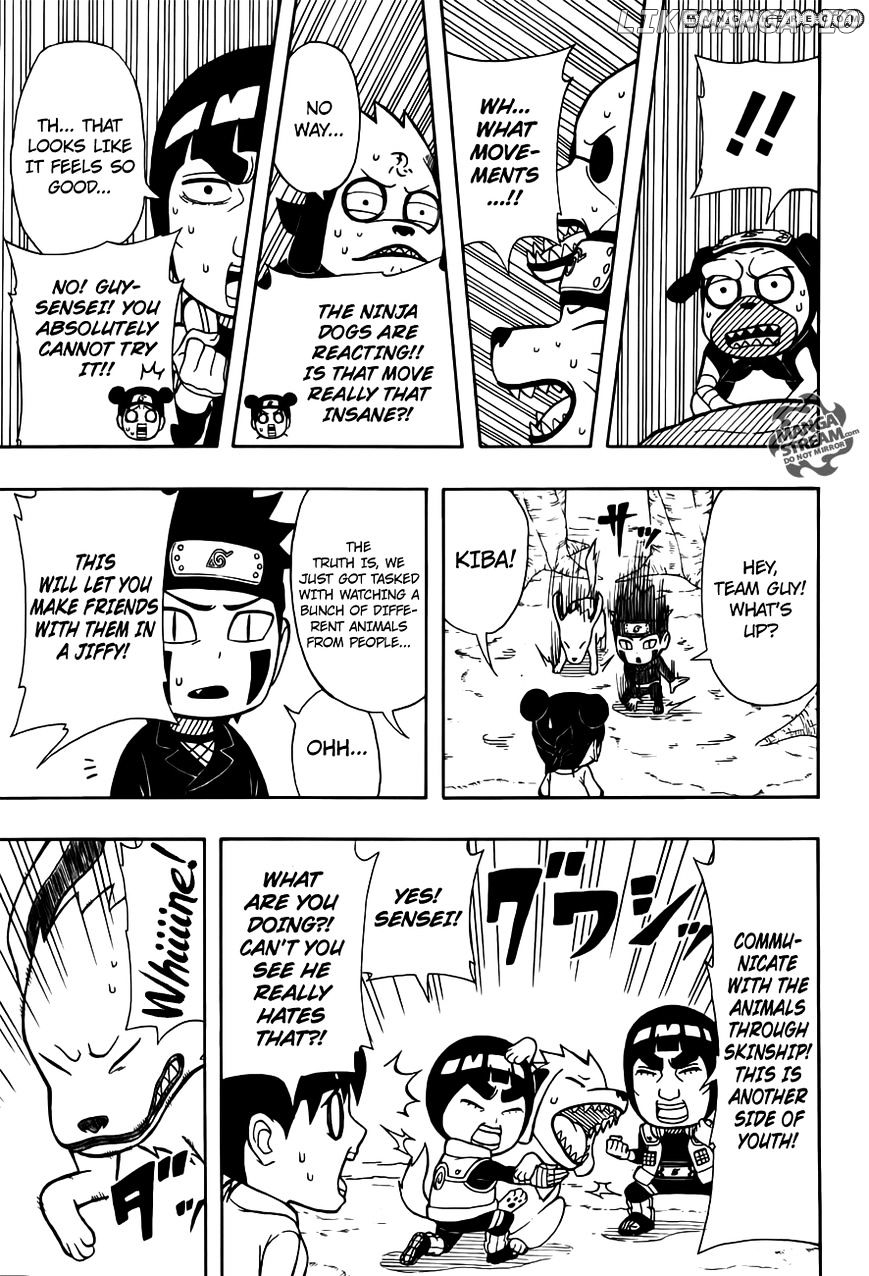 Rock Lee No Seishun Full-Power Ninden chapter 14 - page 8
