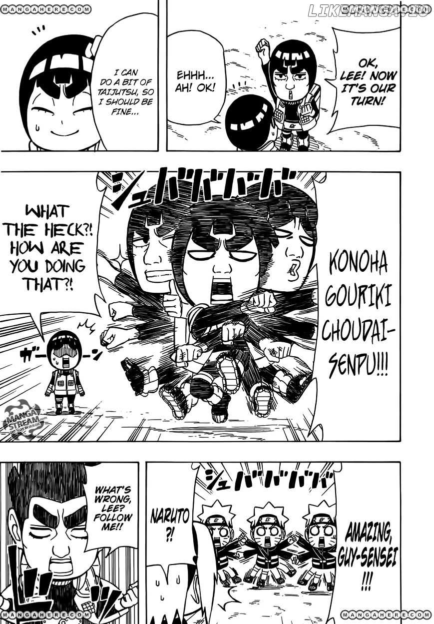 Rock Lee No Seishun Full-Power Ninden chapter 12 - page 18