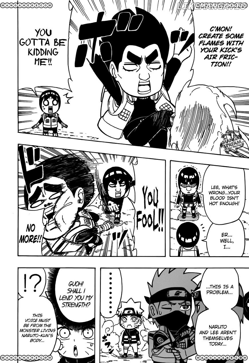 Rock Lee No Seishun Full-Power Ninden chapter 12 - page 19