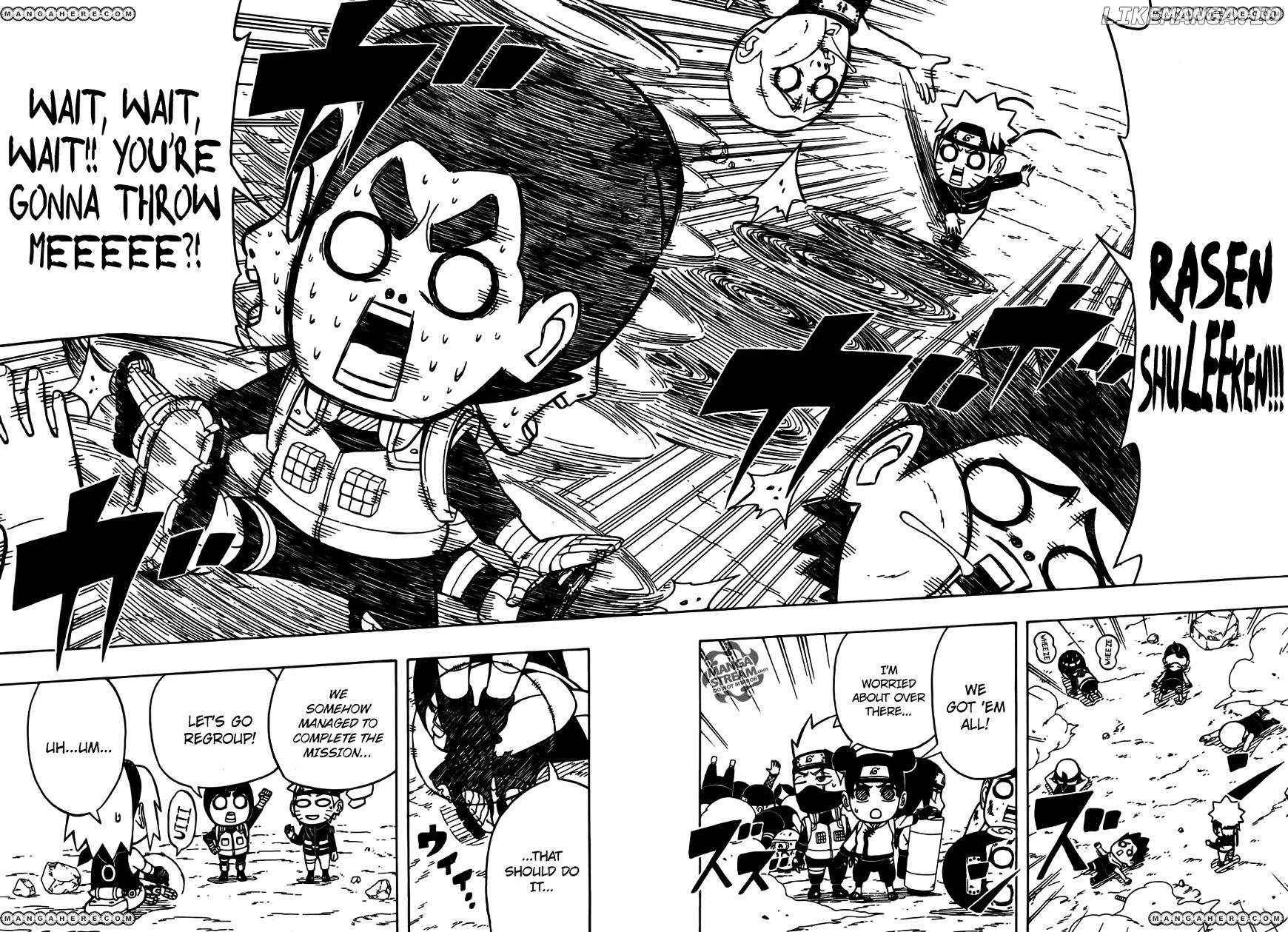 Rock Lee No Seishun Full-Power Ninden chapter 12 - page 27