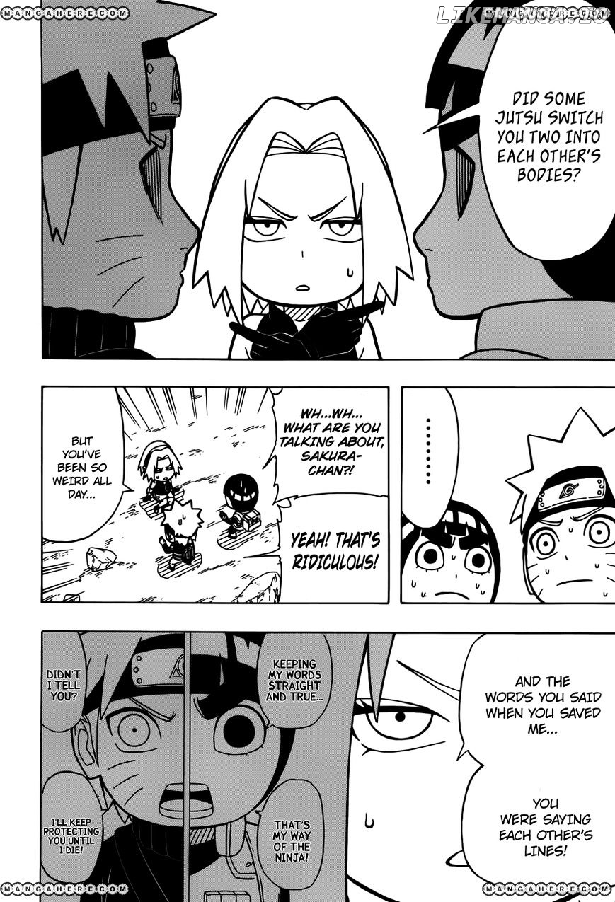 Rock Lee No Seishun Full-Power Ninden chapter 12 - page 28