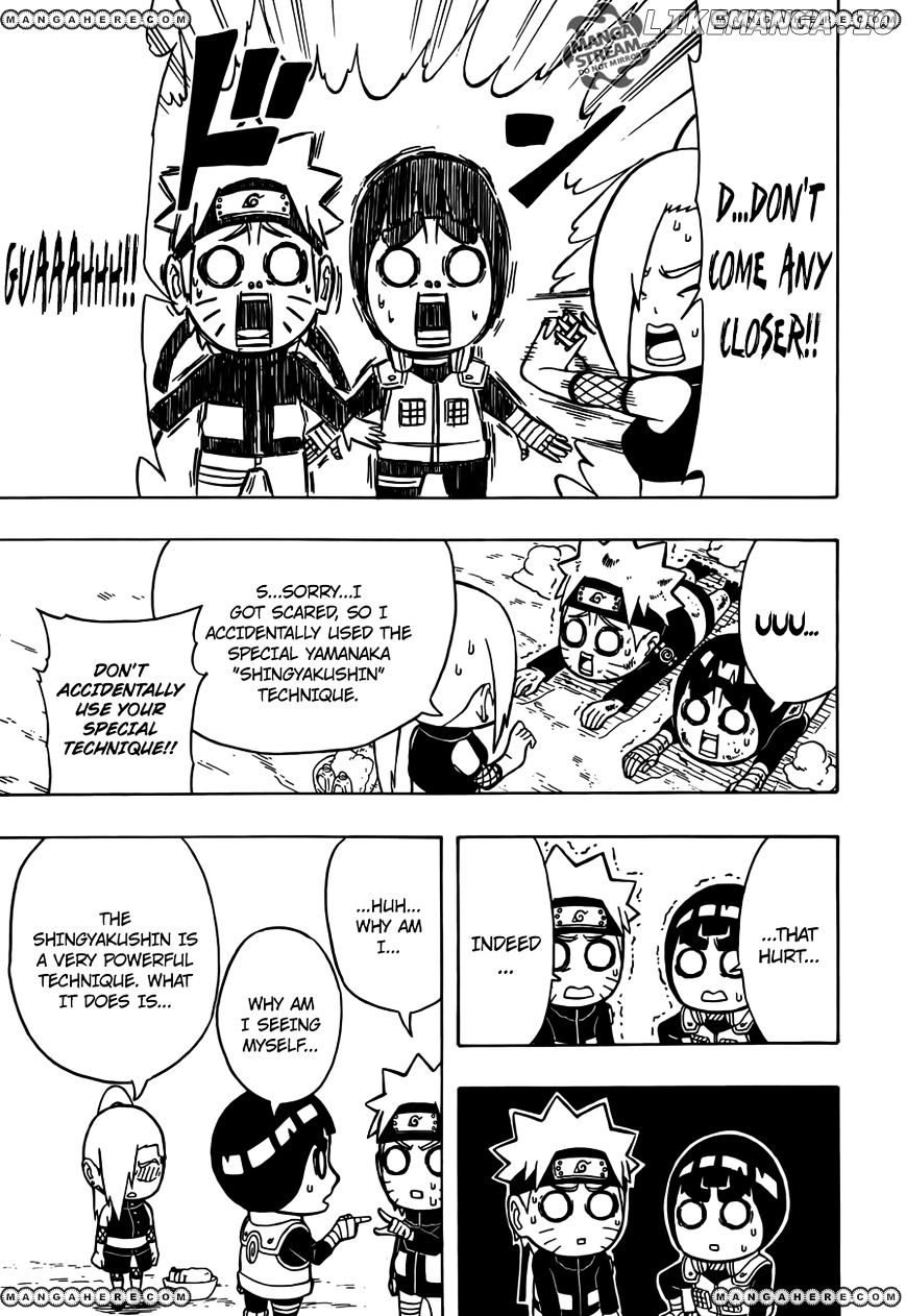 Rock Lee No Seishun Full-Power Ninden chapter 12 - page 6