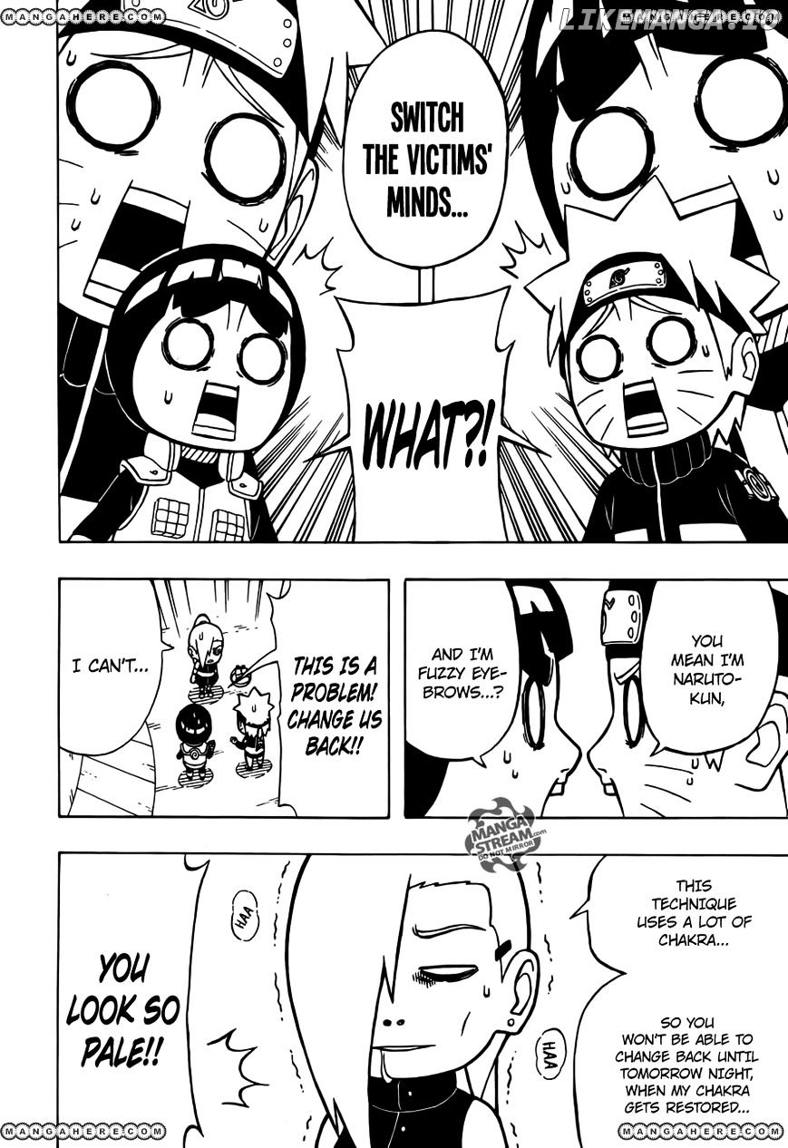 Rock Lee No Seishun Full-Power Ninden chapter 12 - page 7