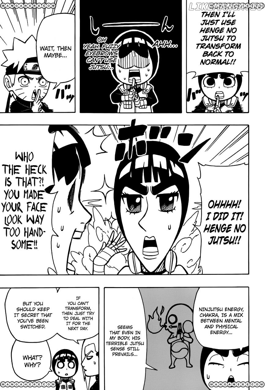 Rock Lee No Seishun Full-Power Ninden chapter 12 - page 8