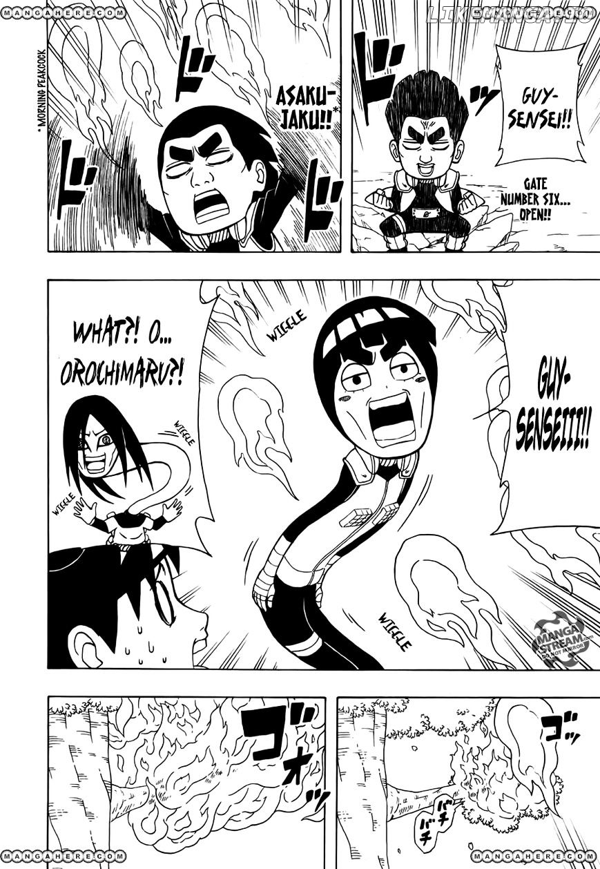 Rock Lee No Seishun Full-Power Ninden chapter 11 - page 23