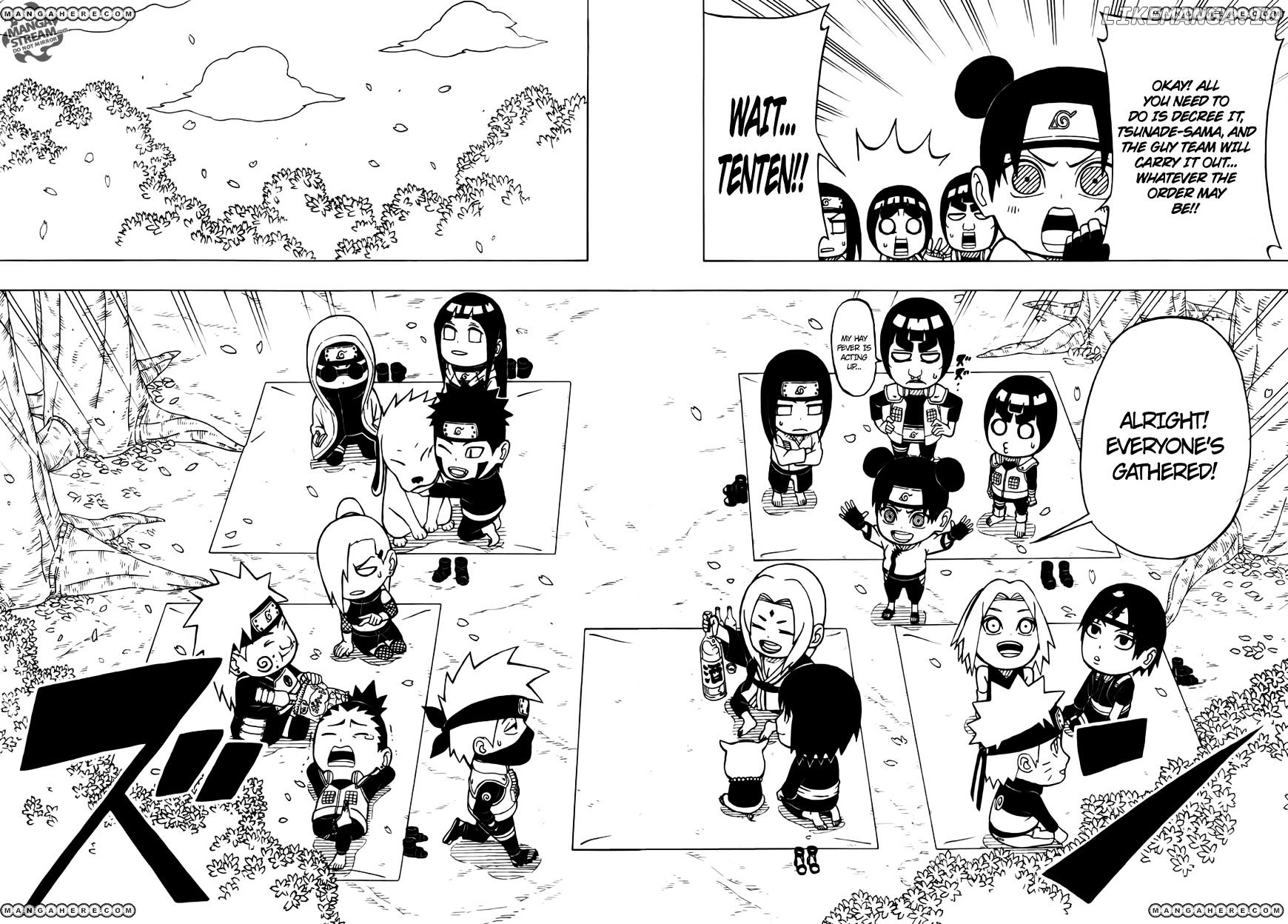 Rock Lee No Seishun Full-Power Ninden chapter 11 - page 8