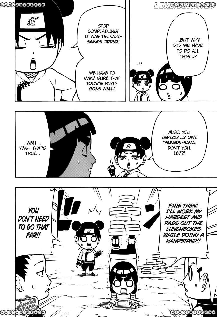 Rock Lee No Seishun Full-Power Ninden chapter 11 - page 9