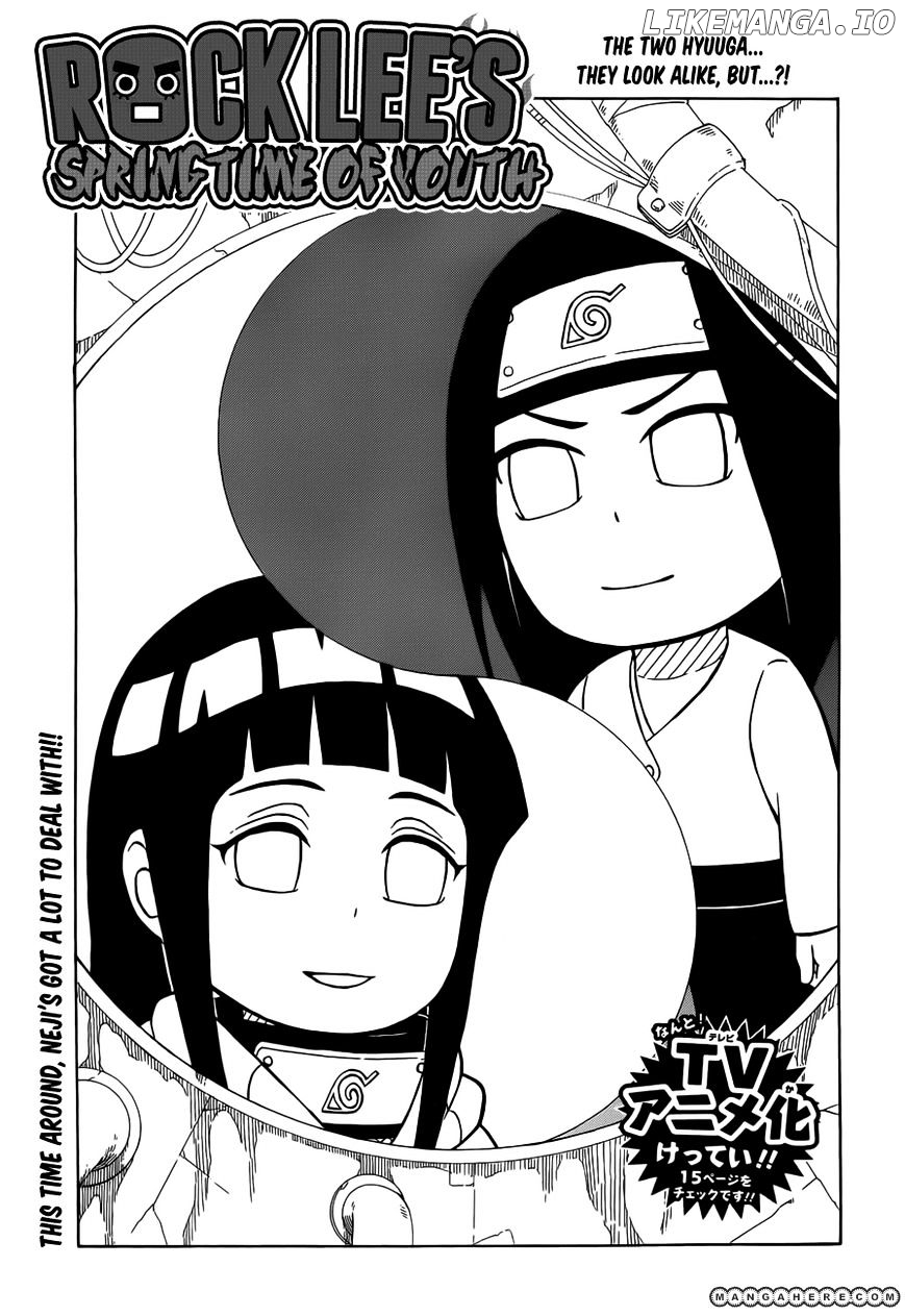 Rock Lee No Seishun Full-Power Ninden chapter 9 - page 1