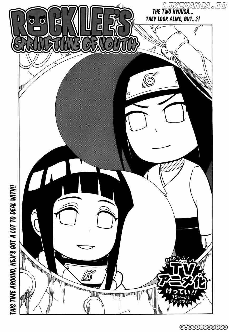 Rock Lee No Seishun Full-Power Ninden chapter 9 - page 1