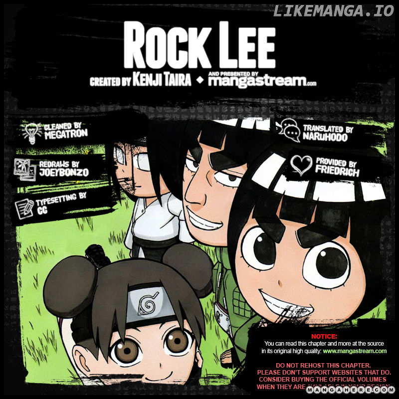 Rock Lee No Seishun Full-Power Ninden chapter 9 - page 2